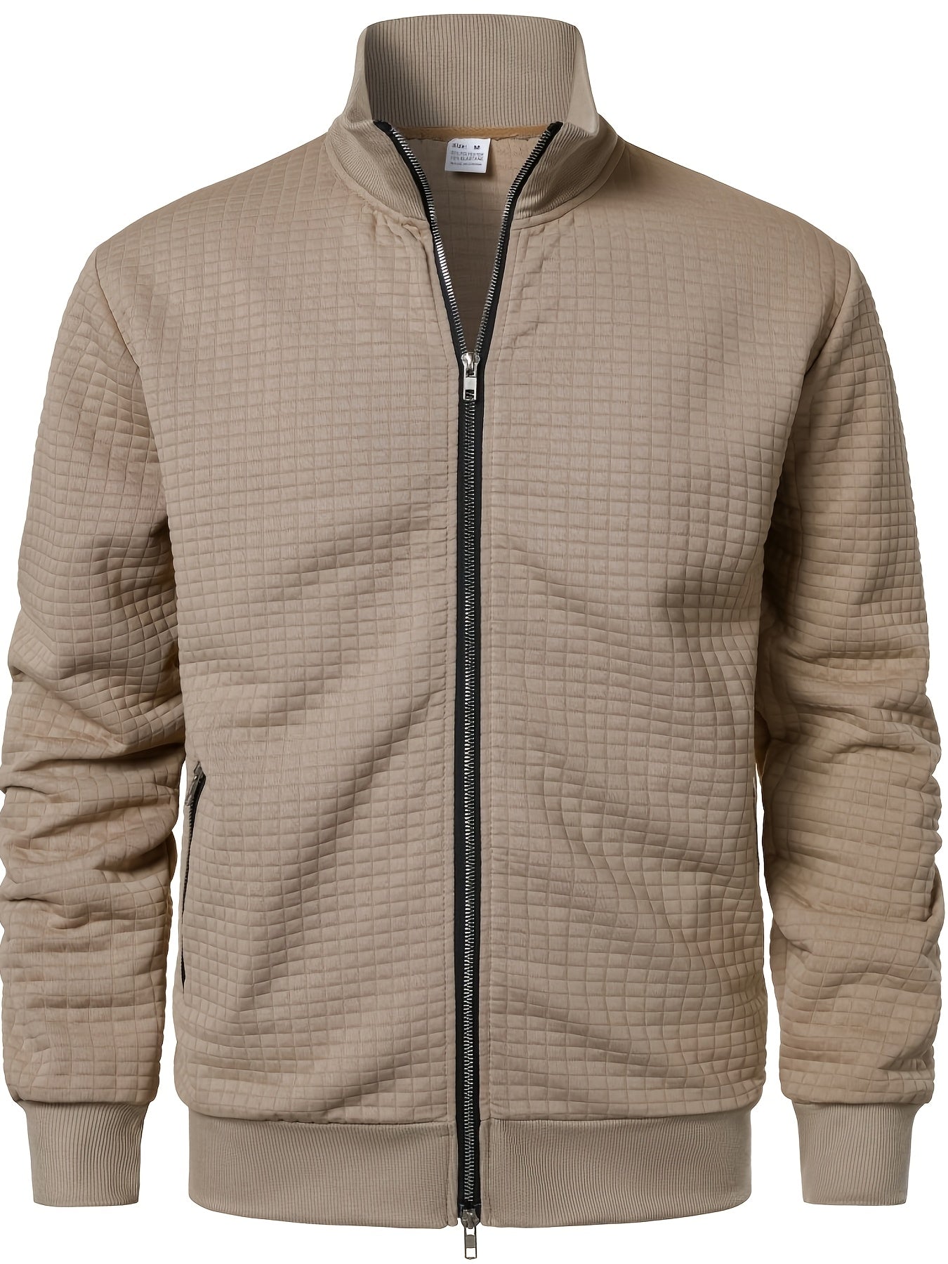 Griffin | Textured Zip-Up Jacket