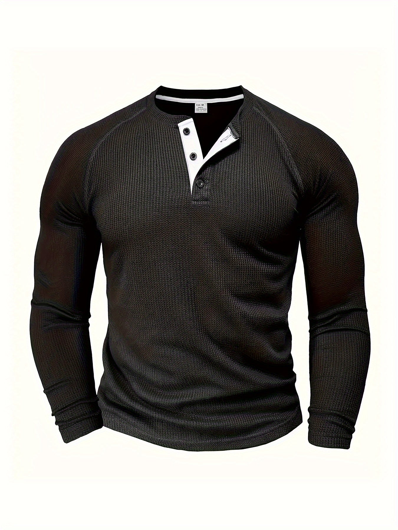 Jasper | Klassieke Knopsluiting Henley