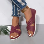 Delphine | Comfortabele Cross-Strap Sandalen