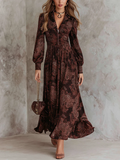 Amelia™ Paisley Zip Maxi Jurk