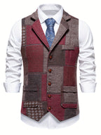 Trevor | Klassiek Haringbone Vest
