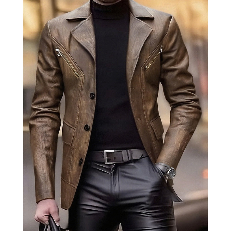 Maddox | Gestructureerde Revers Jacket