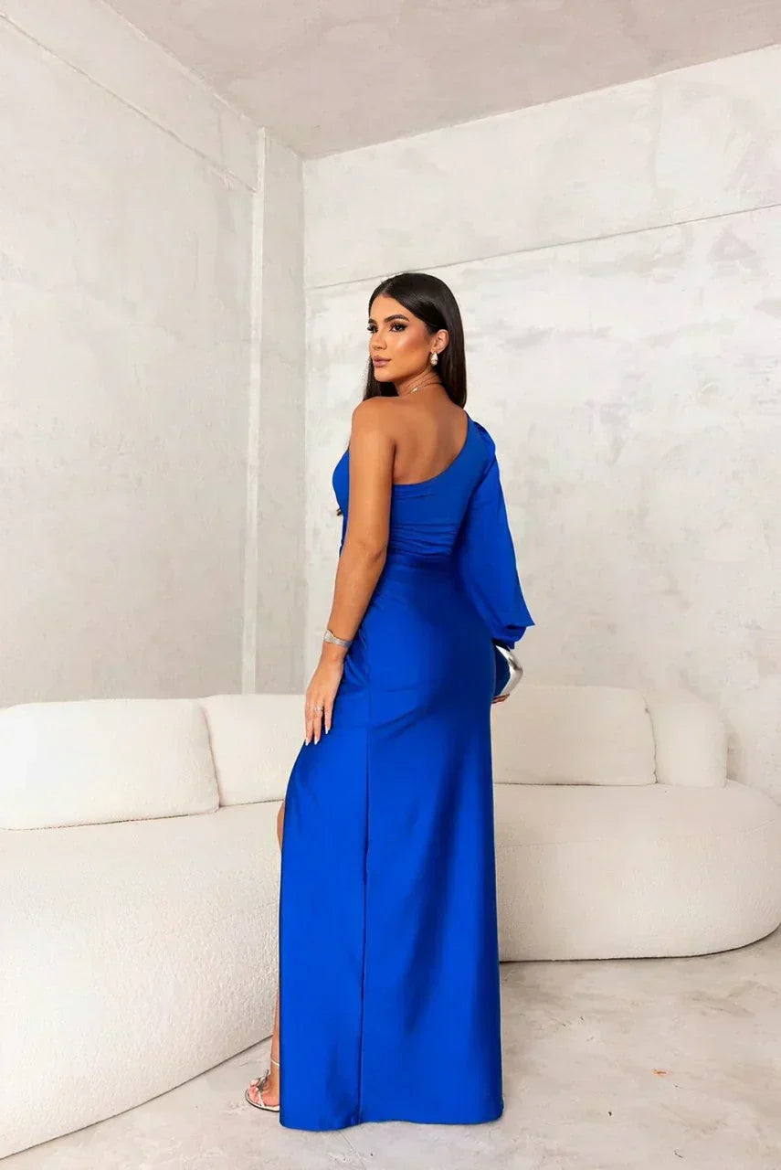 Samantha | Elegante Avondjurk met Één Schouder