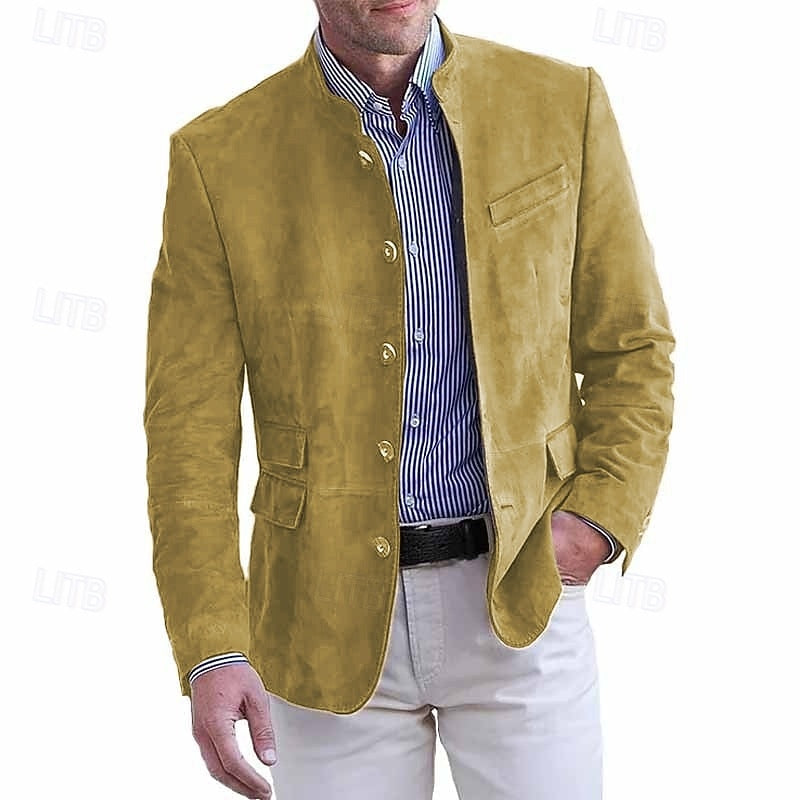 Gideon | Casual Jacket met Staande Kraag