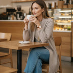 ROSEMARY | ELEGANTE DRIEDELIGE CARDIGAN, TOP & WIDE-LEG BROEKSET