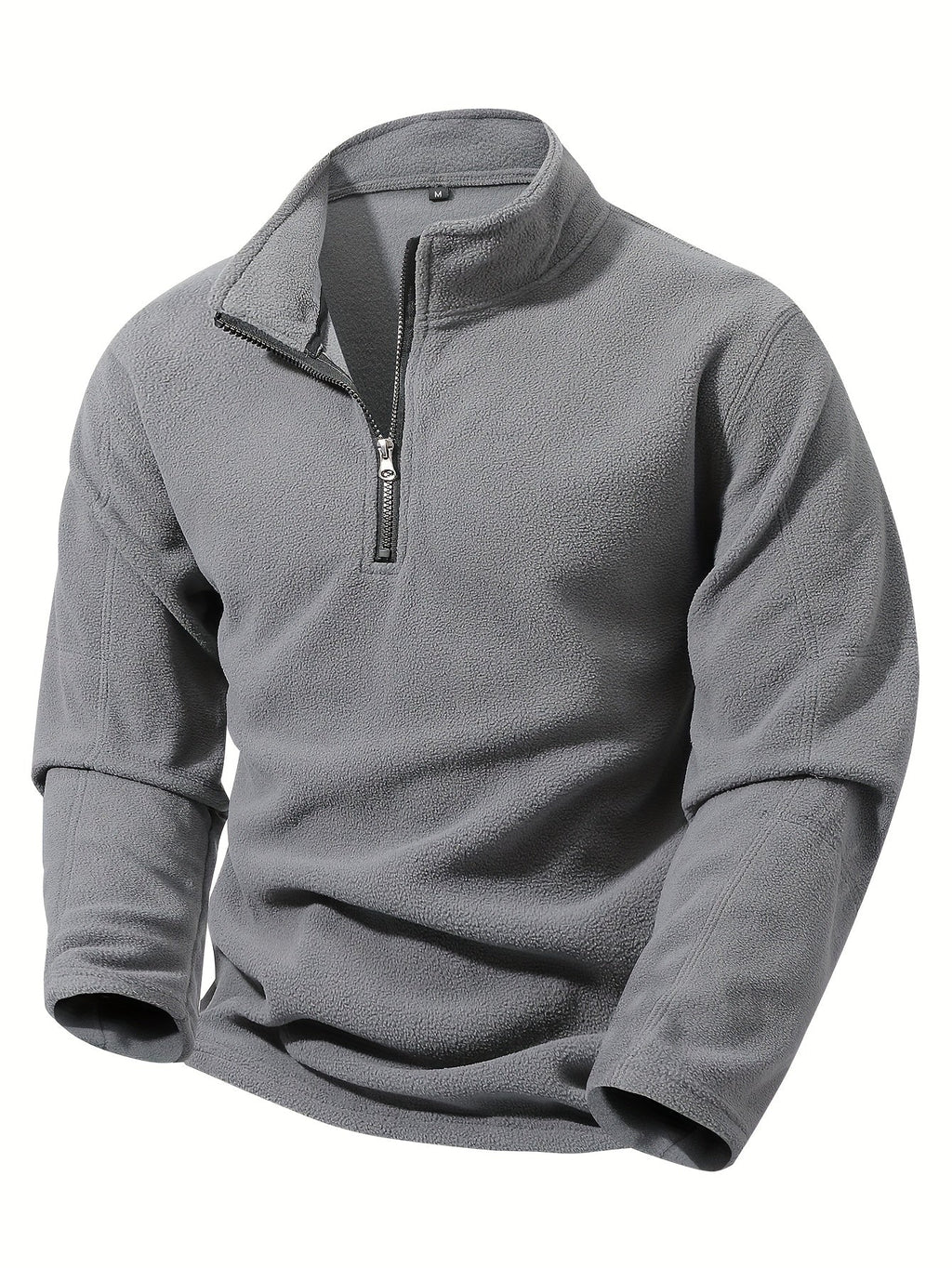 Foster | Staande Kraag Half-Zip Pullover