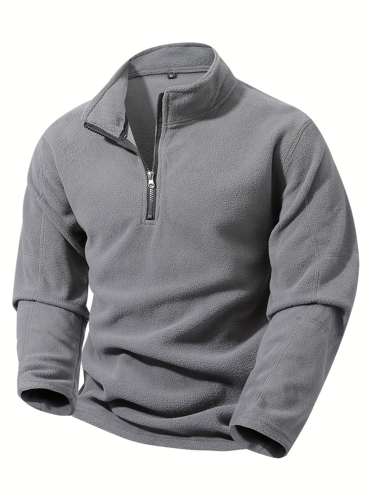 Foster | Staande Kraag Half-Zip Pullover