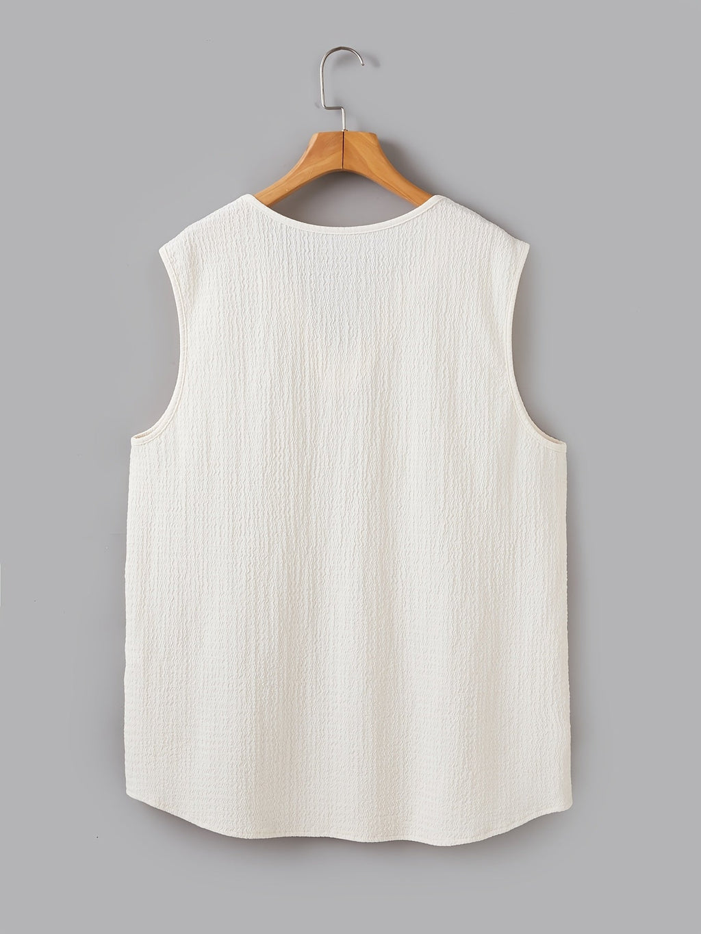 Damon | Ontspannen Split-Neck Tanktop