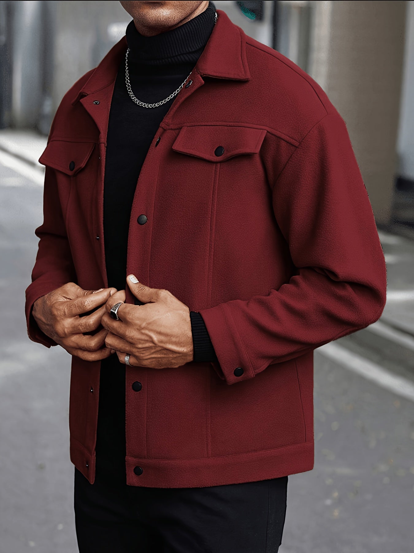 Lincoln | Klassieke Button-Up Jas
