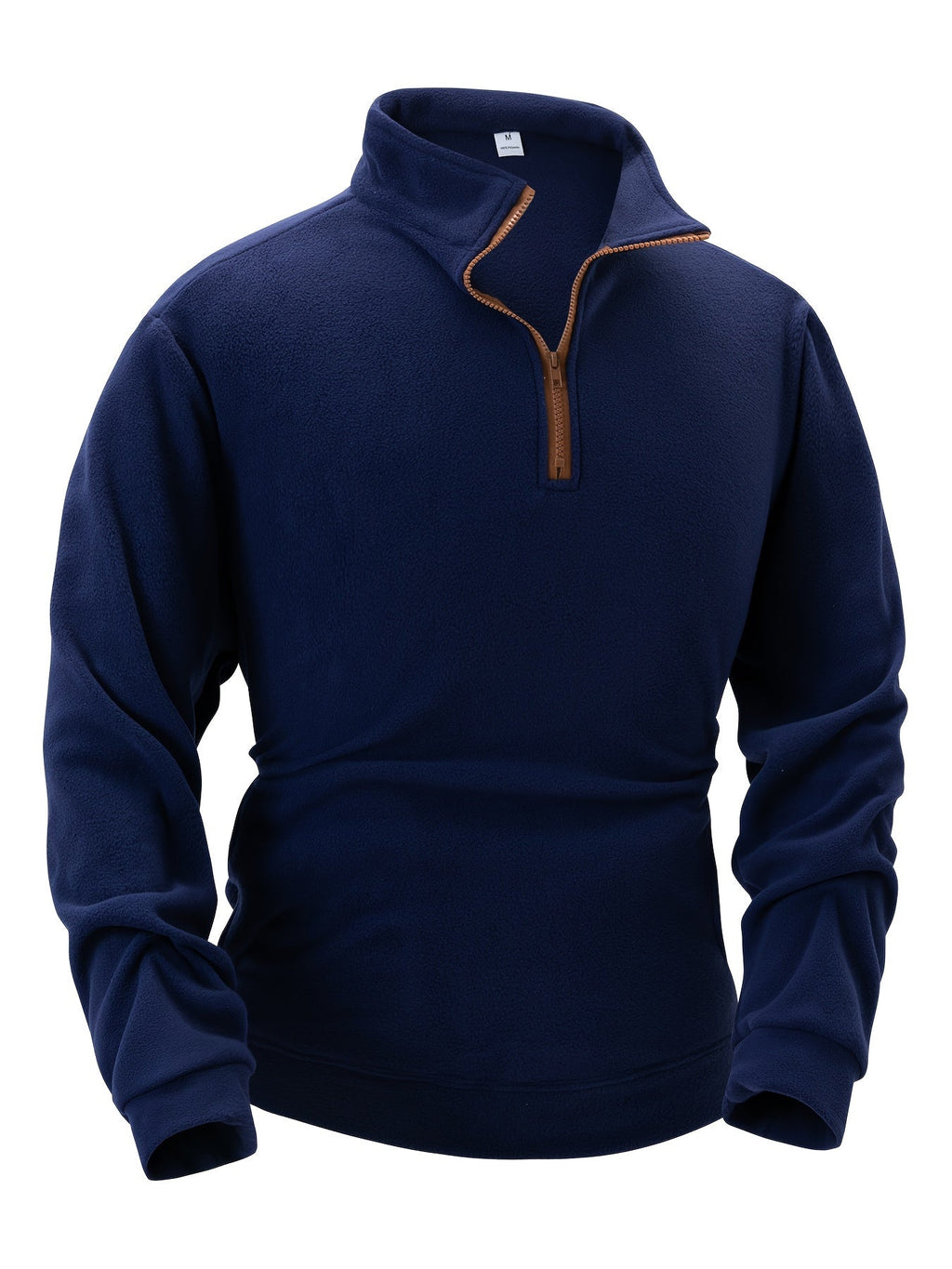 Russell | Halve-rits Stand-Kraag Pullover