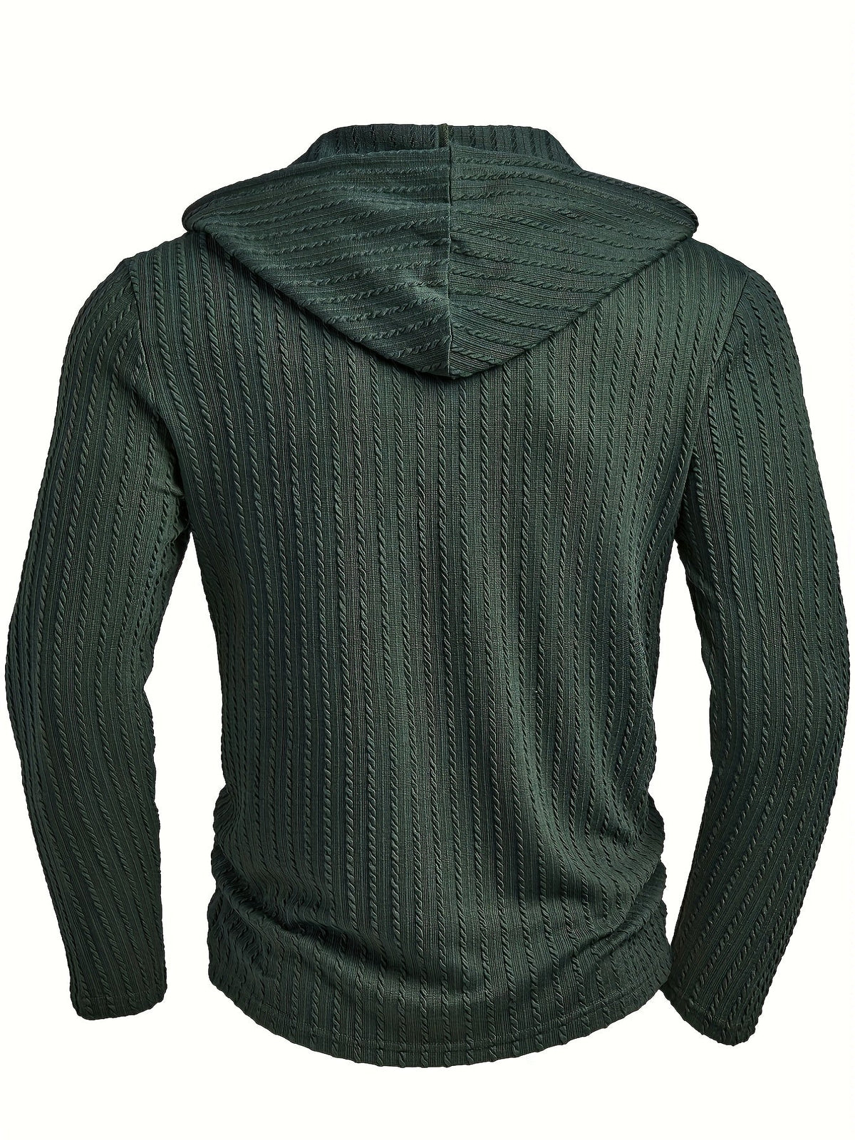 Gideon | Textured Hooded Henley