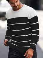 Bennington | Klassieke Gestreepte Crewneck Trui