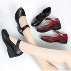 Monica | Klassieke Mid Heel Comfort Schoenen