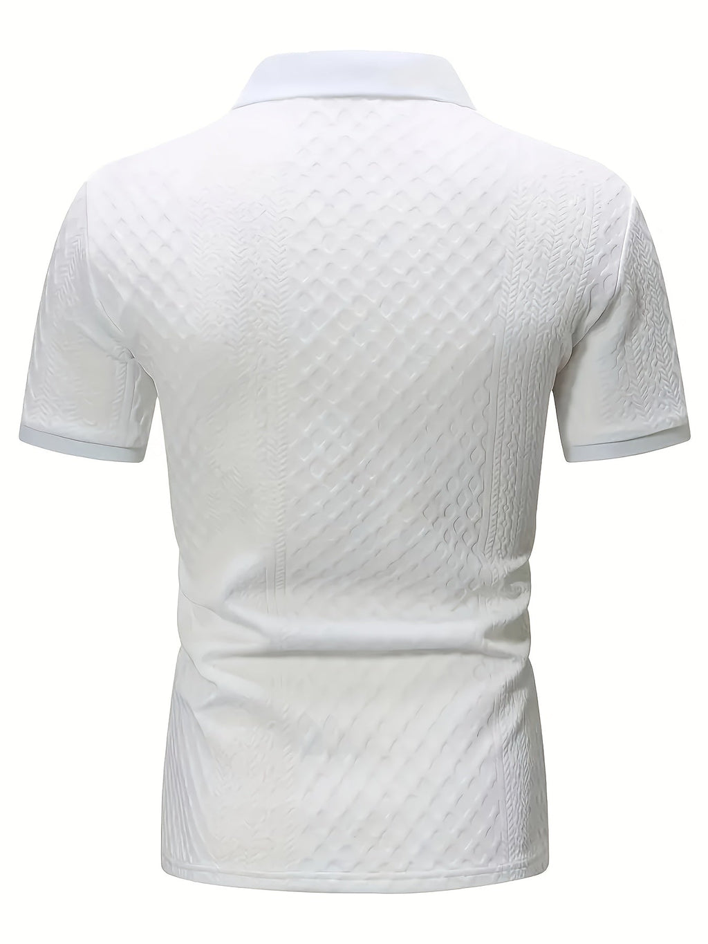 Sawyer | Textured Knit Polo Shirt
