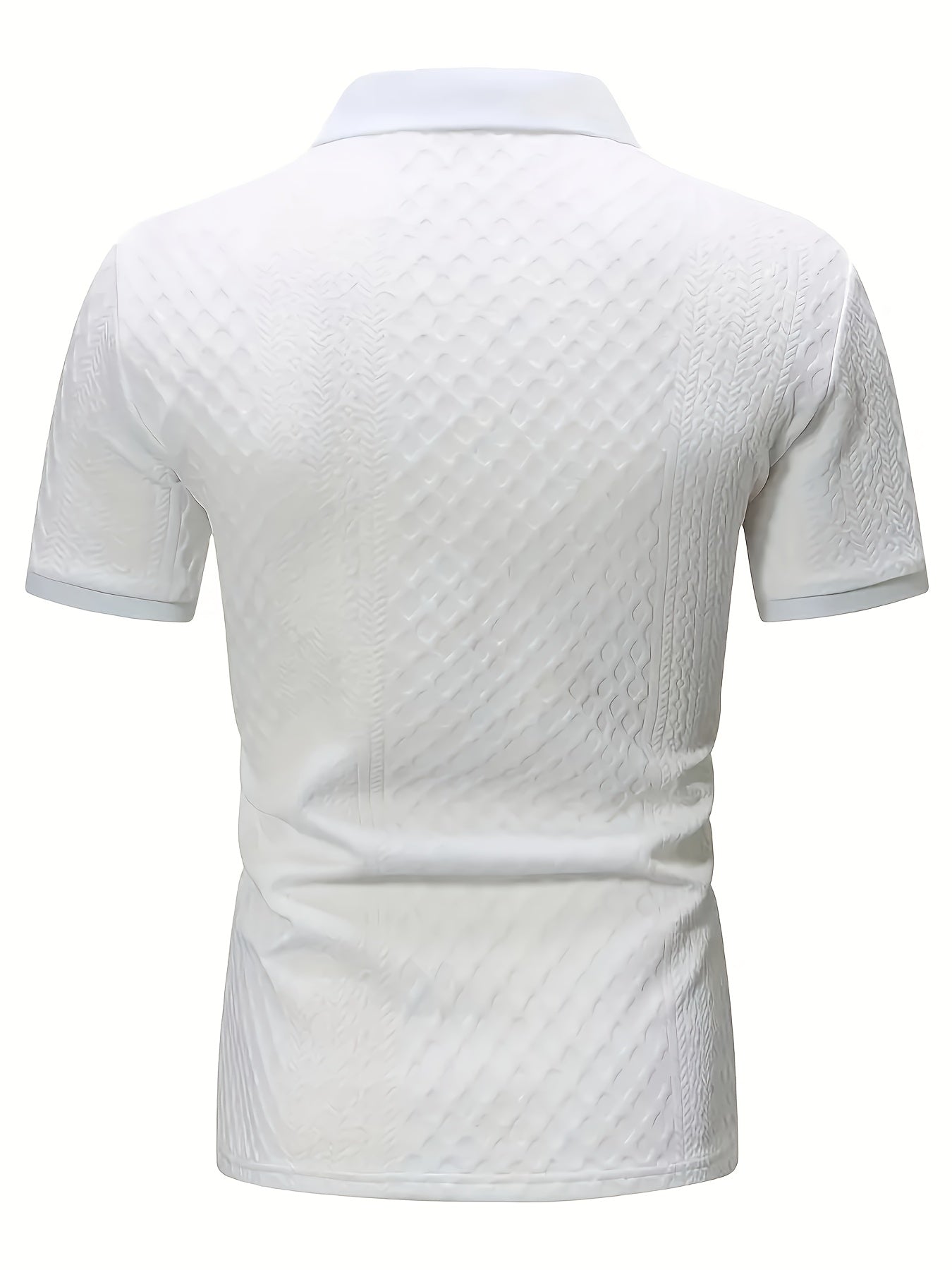Sawyer | Textured Knit Polo Shirt