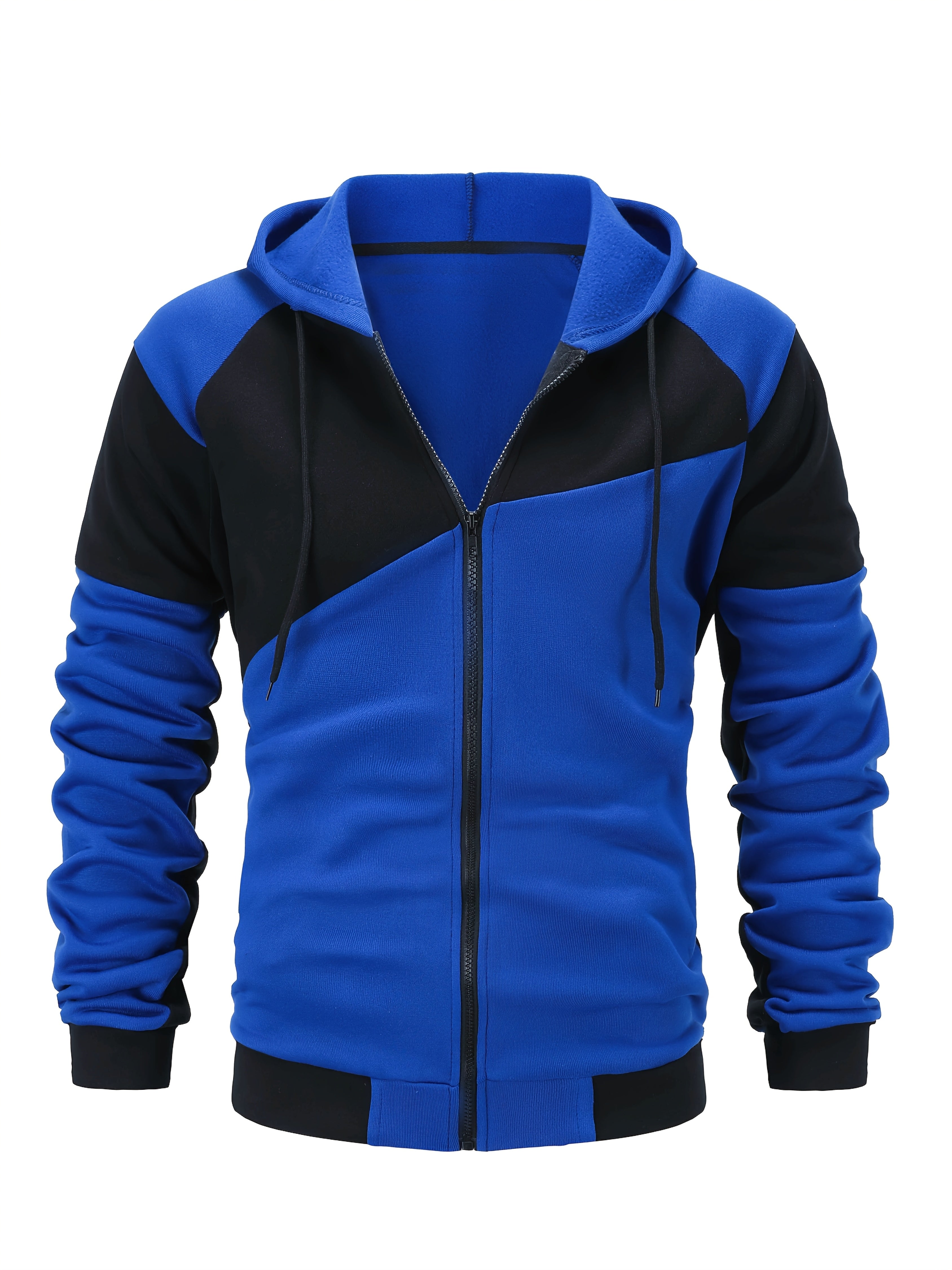 Carter | Kleurblok Rits-Op Hoodie Jacket