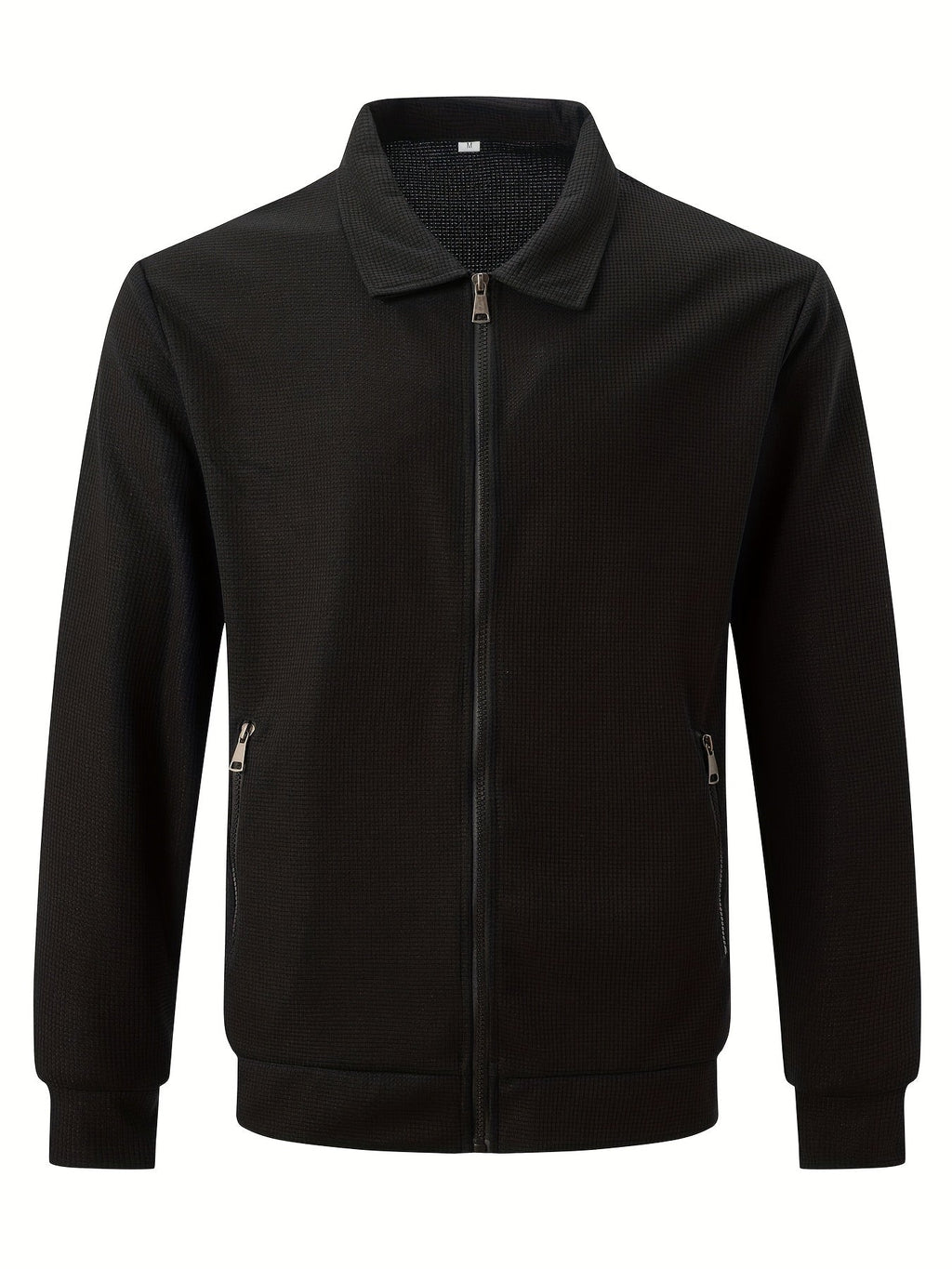 Charles | Textured Full-Zip Jacket