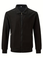 Charles | Textured Full-Zip Jacket
