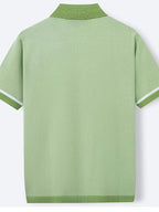 Winston | Retro Gestreept Korte Mouwen Shirt