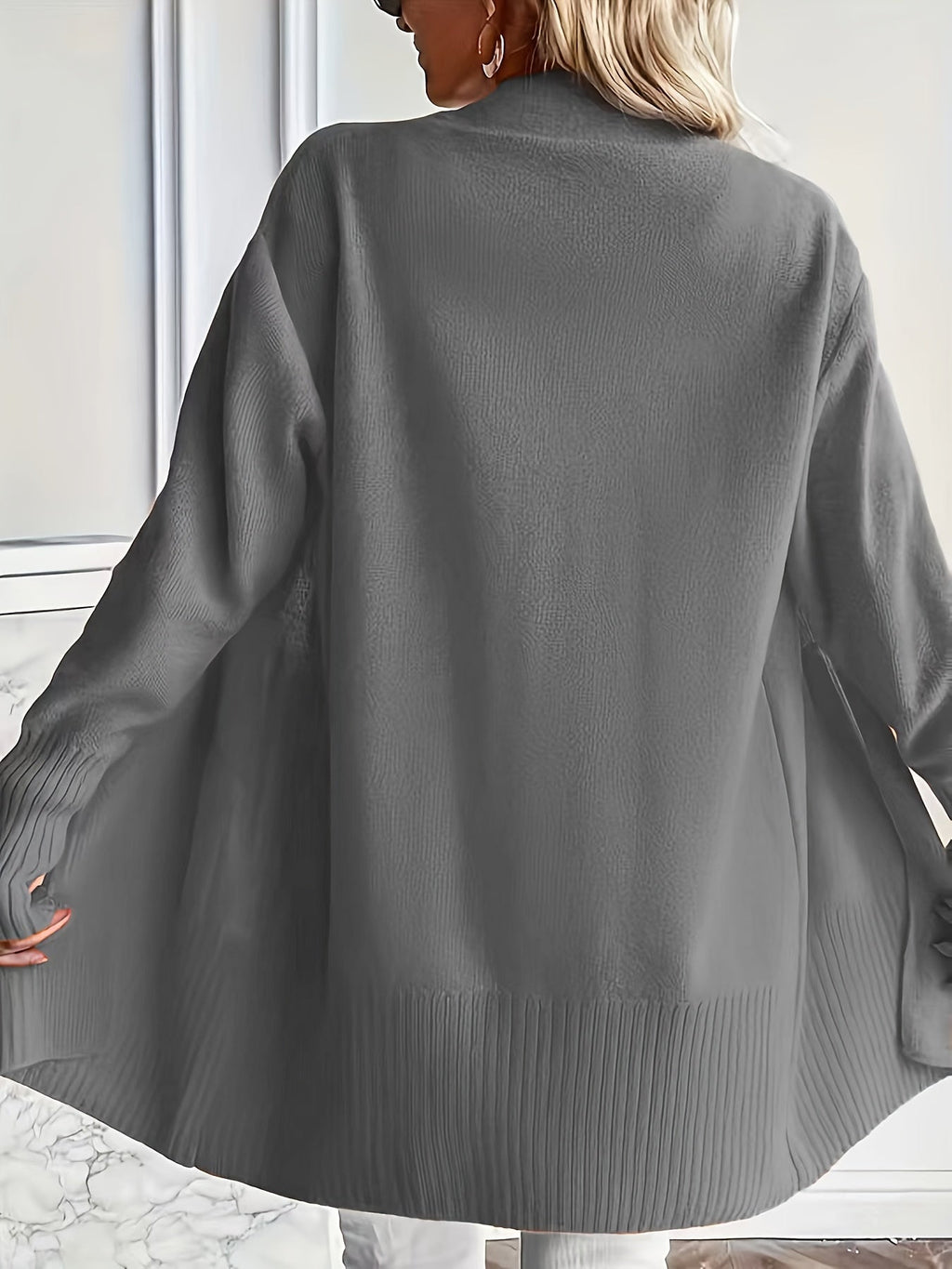 Charlotte | Gelaagde Open-Front Cardigan
