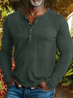 Wesley | Verfijnde Textuur Henley
