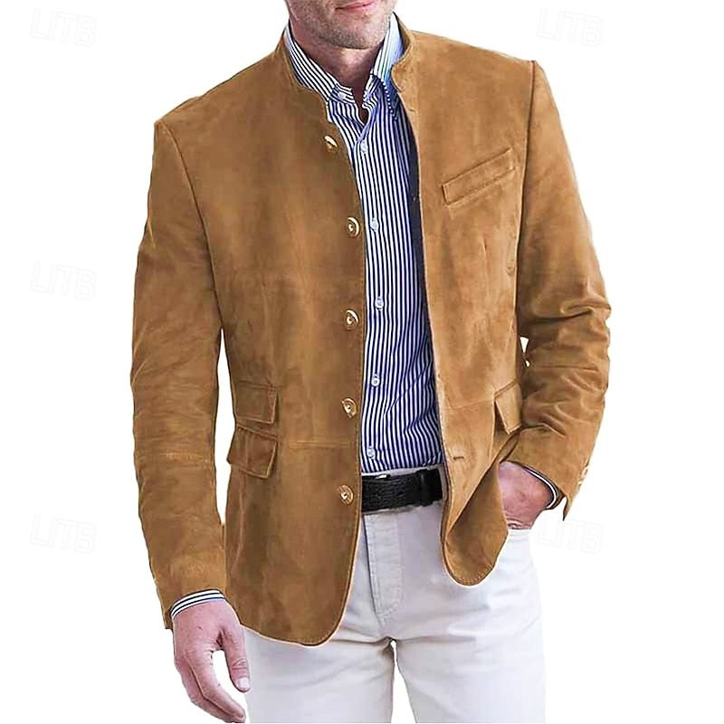 Gideon | Casual Jacket met Staande Kraag
