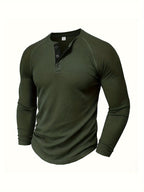 Jasper | Klassieke Knopsluiting Henley