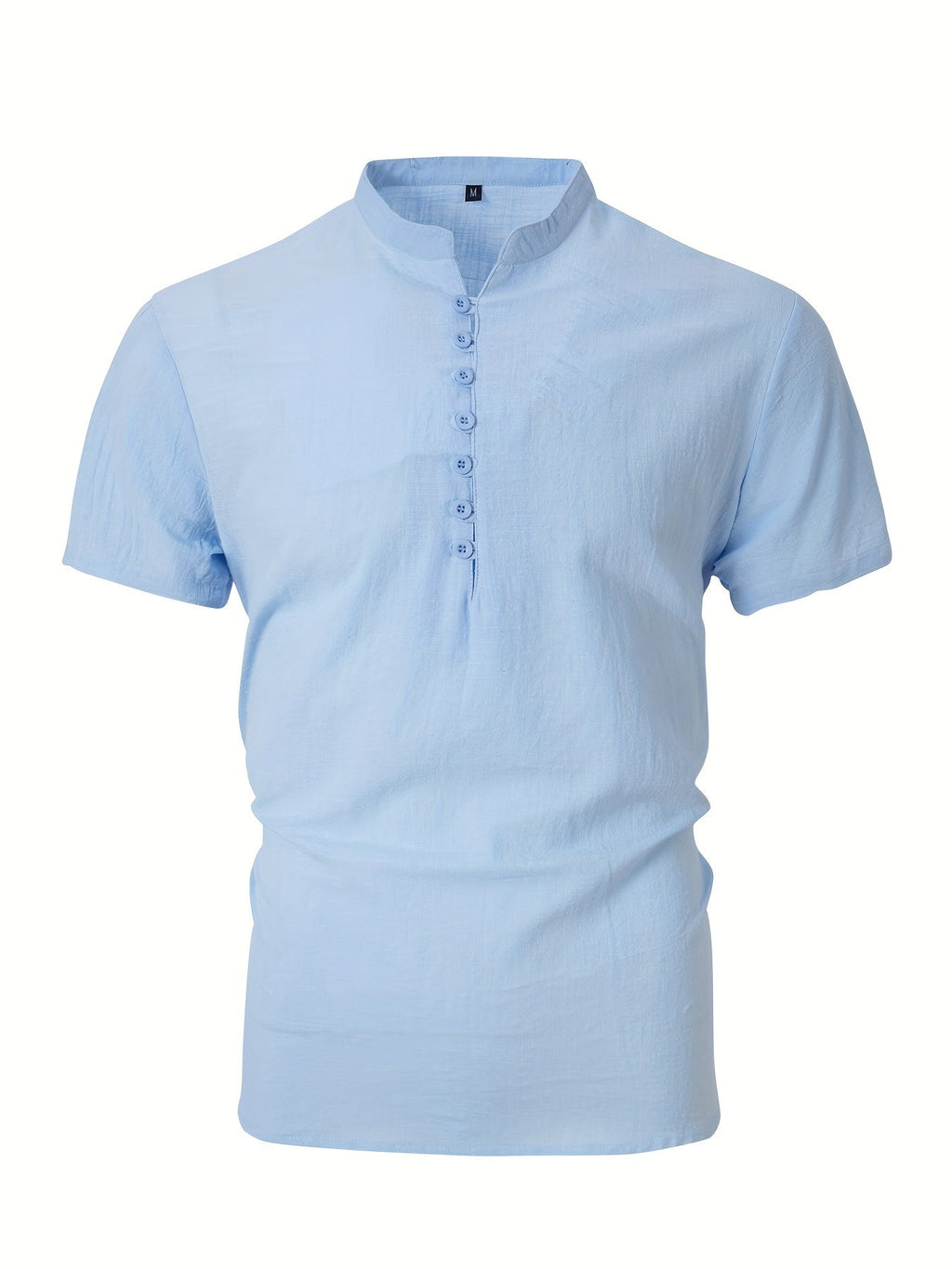 Elliot | Ontspannen Staande Kraag Shirt