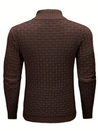 Malcolm | Textured Shawl-Collar Sweater