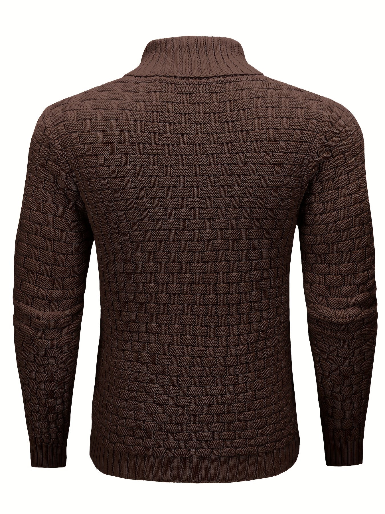 Malcolm | Textured Shawl-Collar Sweater