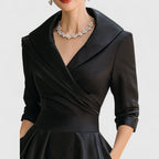Ashley | Elegante Silhouette Midi Jurk