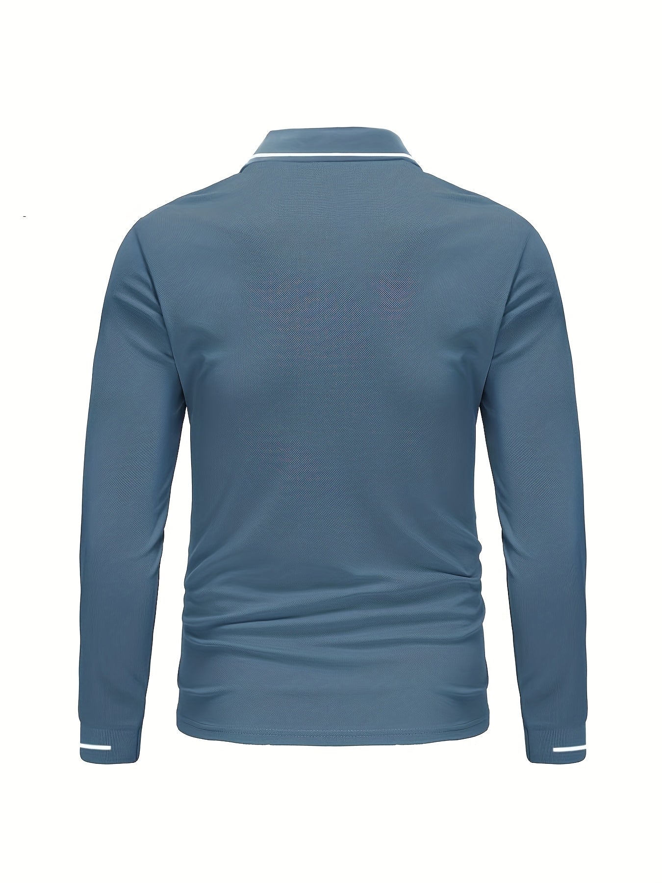 Emerson | Verfijnde Lange Mouwen Polo Shirt