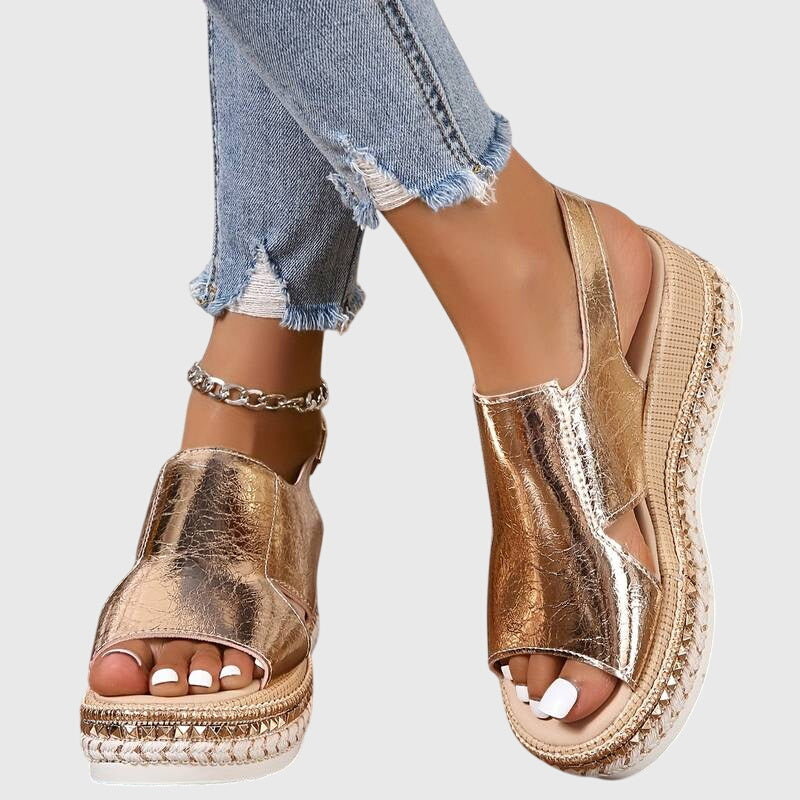MARGARET | ORTHOPEDISCHE GOUDE SANDALEN