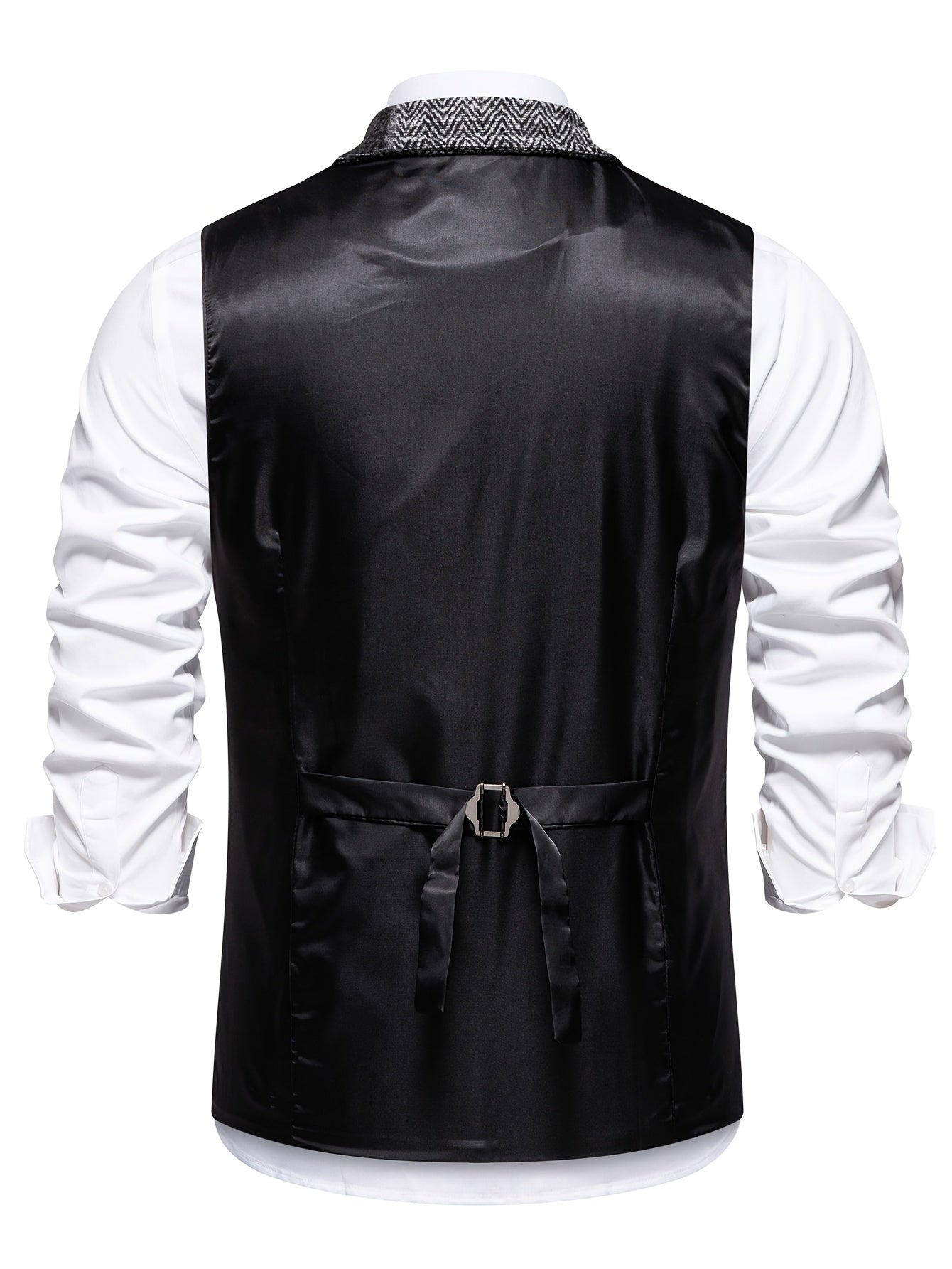 Trevor | Klassiek Haringbone Vest