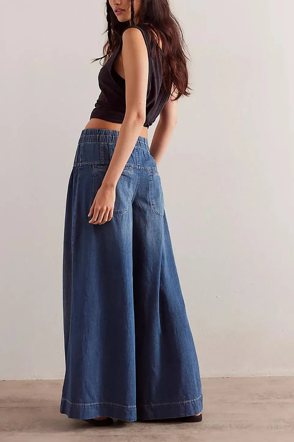 GRETA | BREDE LEGS LOSSE PAS JEANS