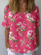 Catherine | Bloemige Casual Shirt