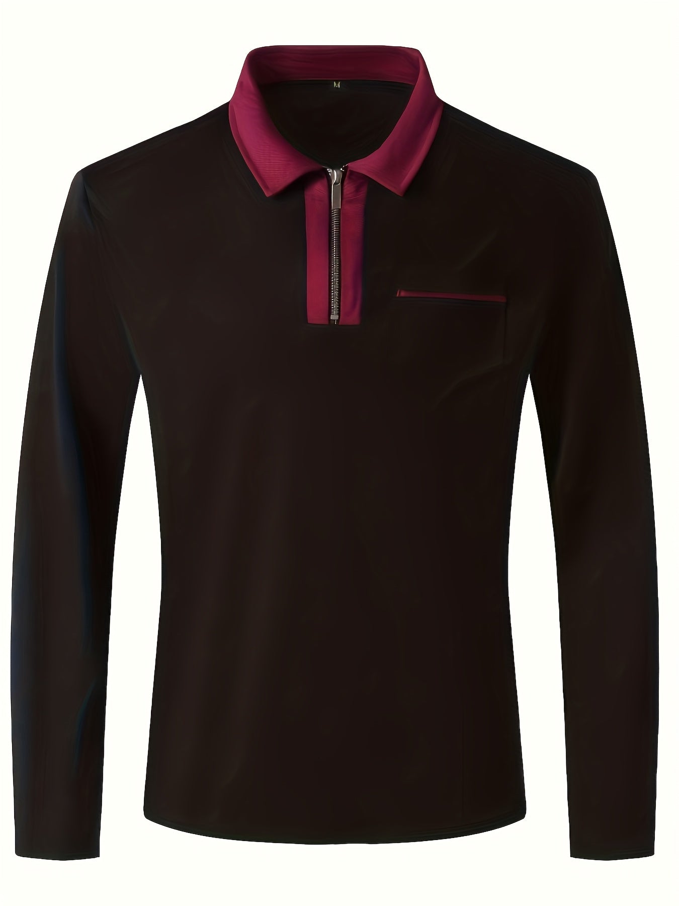 Fletcher | Verfijnde Zip-Kraag Polo Shirt