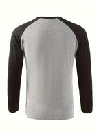 Roman | Twee-Tone Raglan Lange Mouwen Top