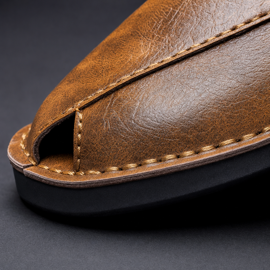 Roman | Handgemaakte Open-Tenen Sandalen