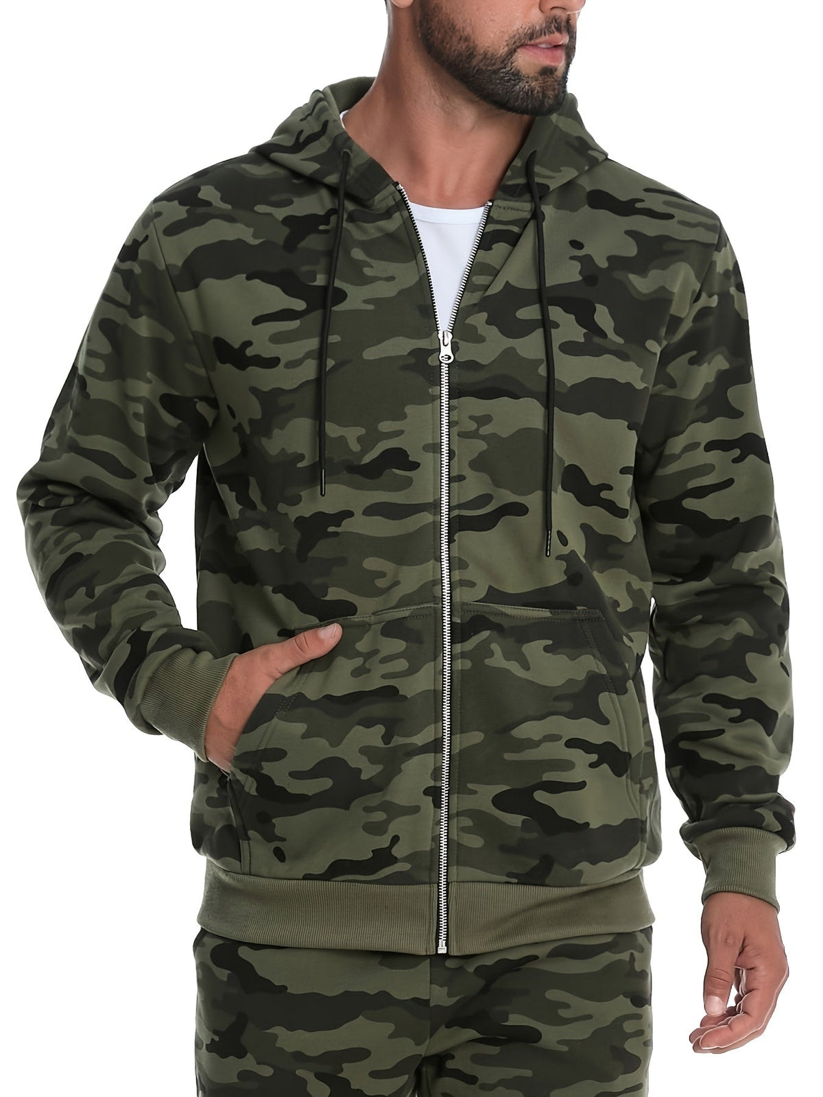 Cole | Zip-Front Hooded Jacket