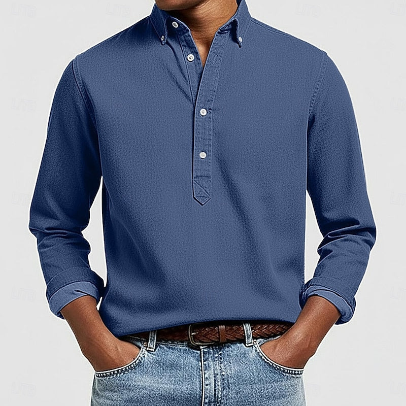 Blake | Classic Popover Shirt