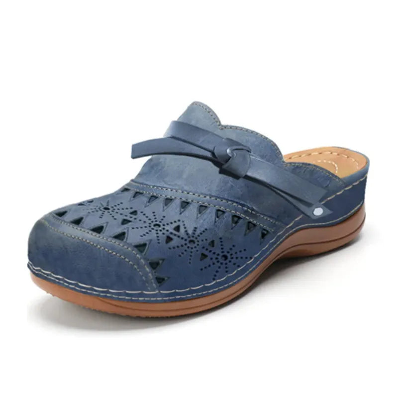KATHLEEN | ORTHOPEDISCHE PERFORERENDE STRAP MUILEN