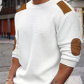 Desmond | Textured Contrast Pullover