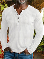 Wesley | Verfijnde Textuur Henley