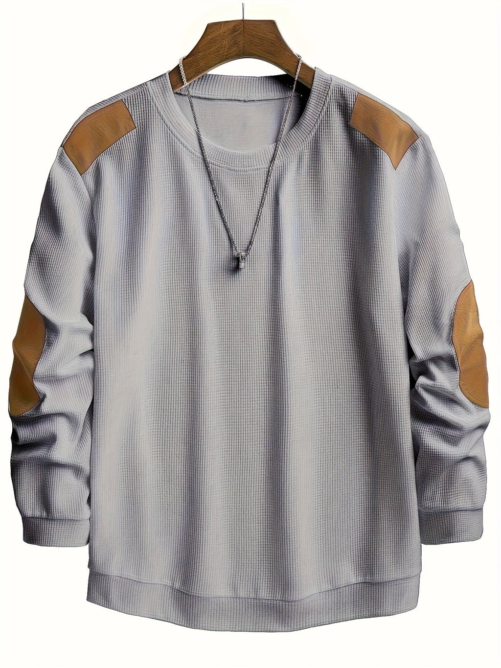 Desmond | Textured Contrast Pullover