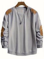 Desmond | Textured Contrast Pullover