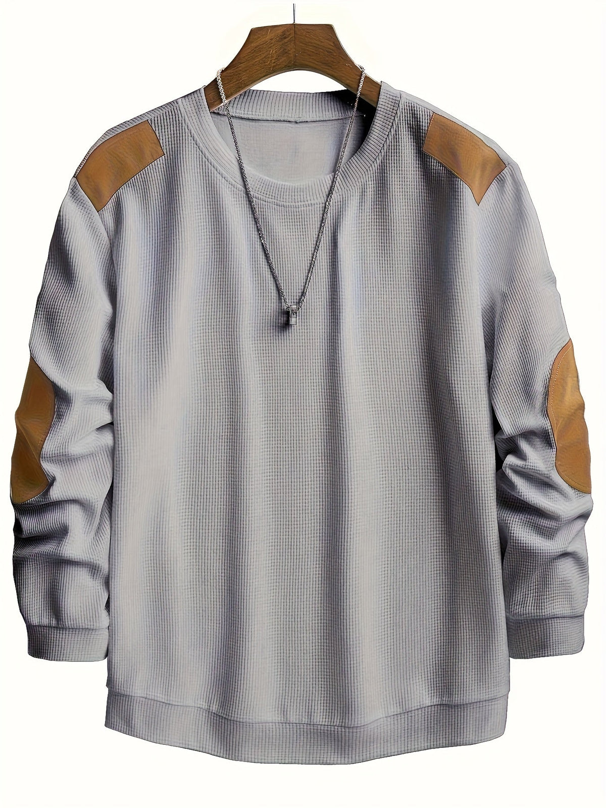 Desmond | Textured Contrast Pullover