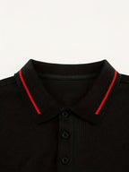 Emerson | Verfijnde Lange Mouwen Polo Shirt