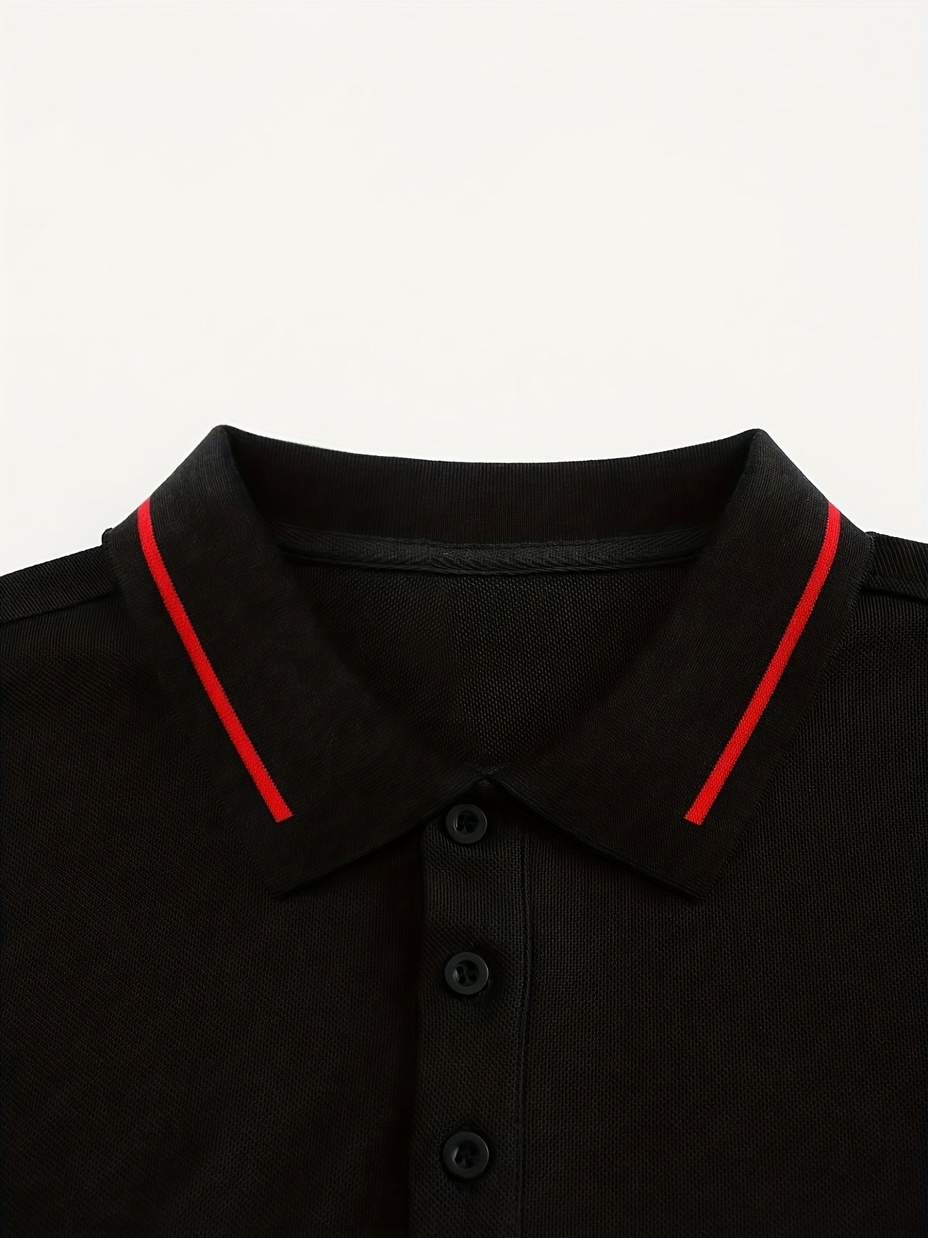 Emerson | Verfijnde Lange Mouwen Polo Shirt