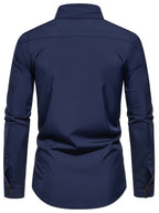 Harlan | Contrast-Trim Overhemd met Knopen